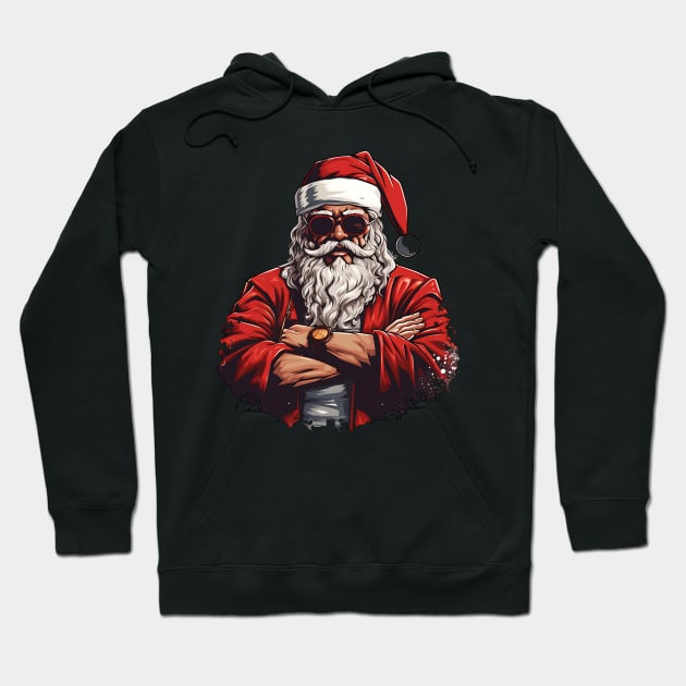 Gangsta santa Hoodie by UmagineArts